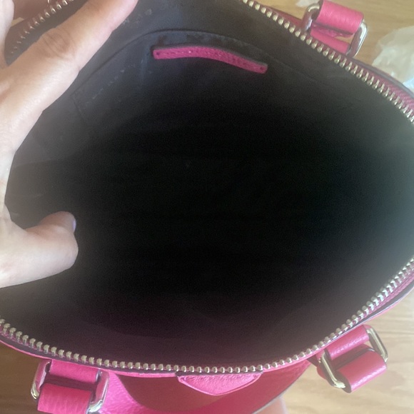 NWOT Marc Jacobs Fucshia Satchel - Picture 6 of 9